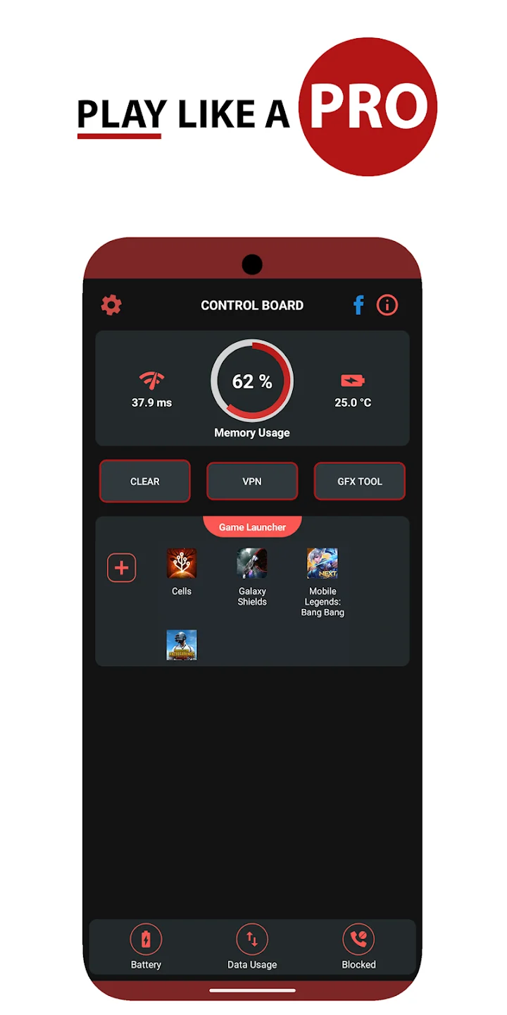 تحميل تطبيق لتسريع الألعاب وتقليل التقطيع وتحسين الـ FPS - لقطة شاشة 2